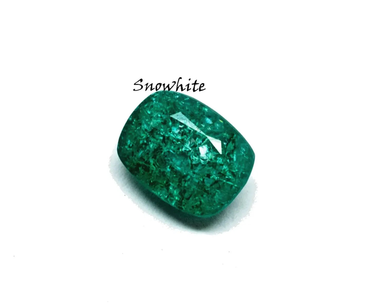 10 Ct Premium Colombian Emerald Cushion Cut Certified Green Loose Gemstone ABC Jewelries