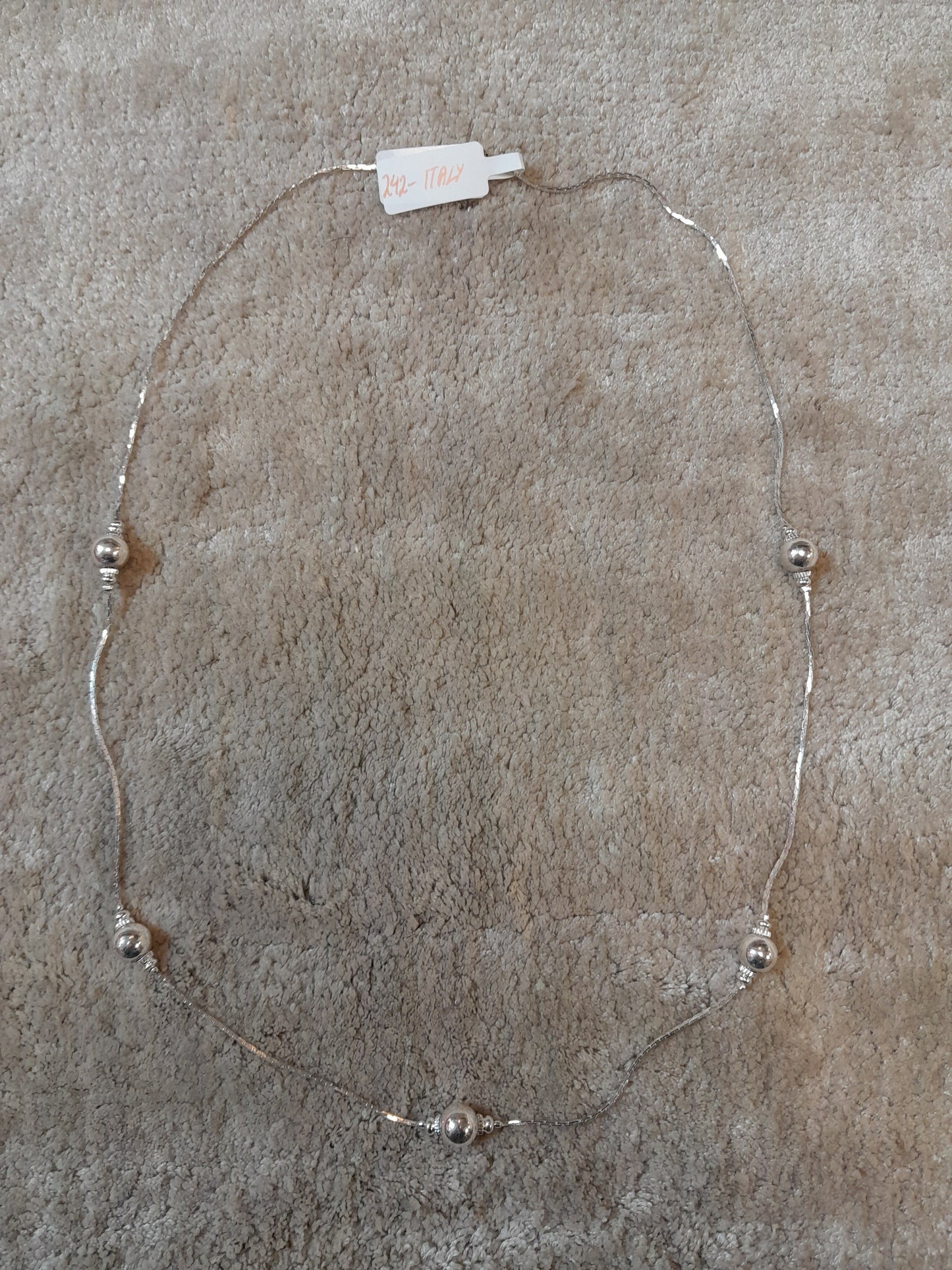 Handmade Italian Necklace #250 ABC Jewelries