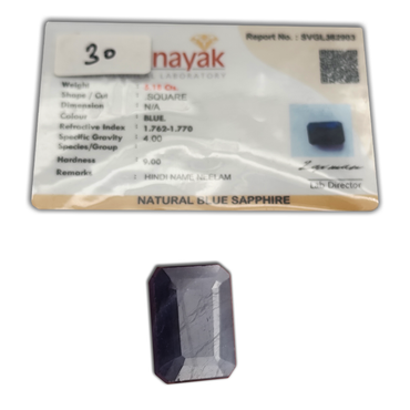 A+ QUALITY NATURAL BLUE SAPPHIRE, BLUE COLORED, WEIGHT 5.18 Cts. GEM_ABC_30 ABC Jewelries