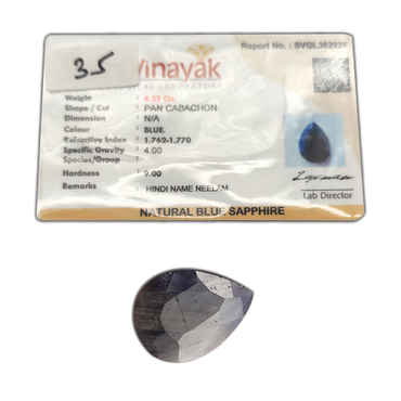 AA+ QUALITY NATURAL BLUE SAPPHIRE, BLUE COLORED, WEIGHT 5.99 Cts. GEM_ABC_35 ABC Jewelries