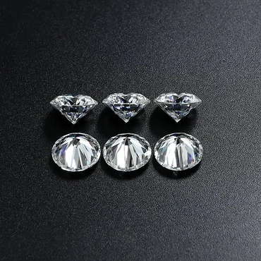 5 Ct Round Cut CVD Certified Lab Grown Diamond Natural D Color VVS1 Clarity ABC Jewelery