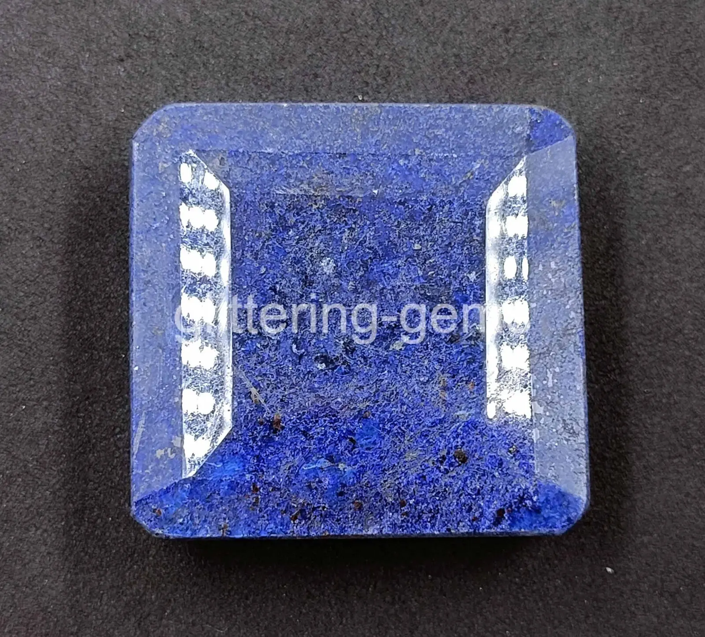 531 Ct Natural African Blue Sapphire Emerald Cut IGL Certified Loose Gemstone SC ABC Jewelery