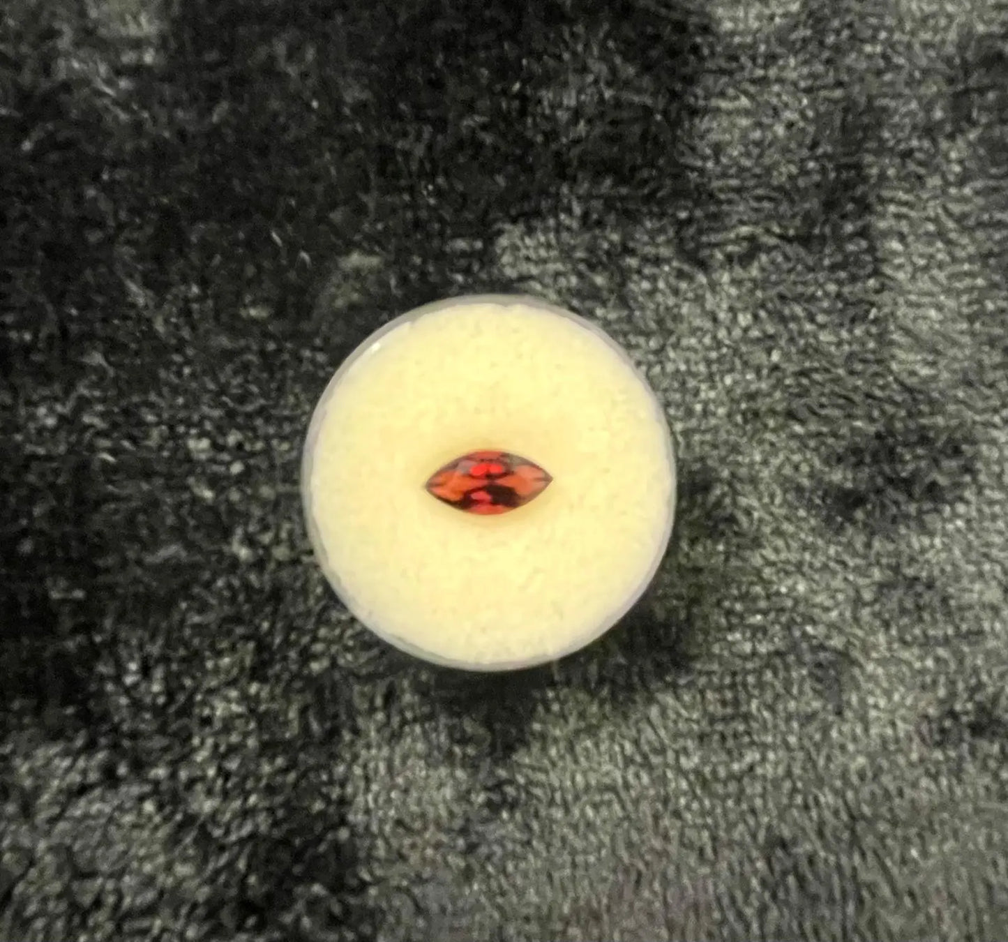 AAA+ Certified Natural African 1 Piece Mexican Red Fluorite Pear Shaped Gemstone, Weight: 3.52 ct, Size 10x6 ABC Jewelries