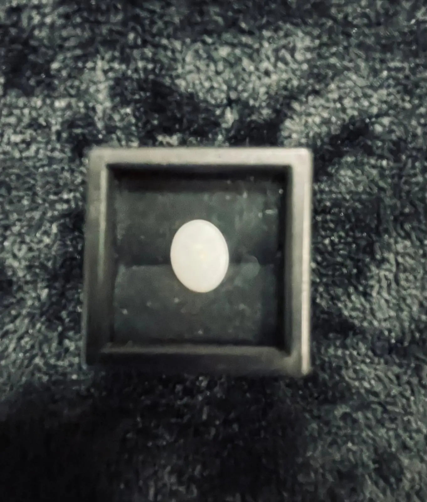 AAA+ Certified Natural Australian 1 Piece Oval Shaped White Opal Gemstone, Weight: 1.0, Size: 9x7 ABC Jewelries