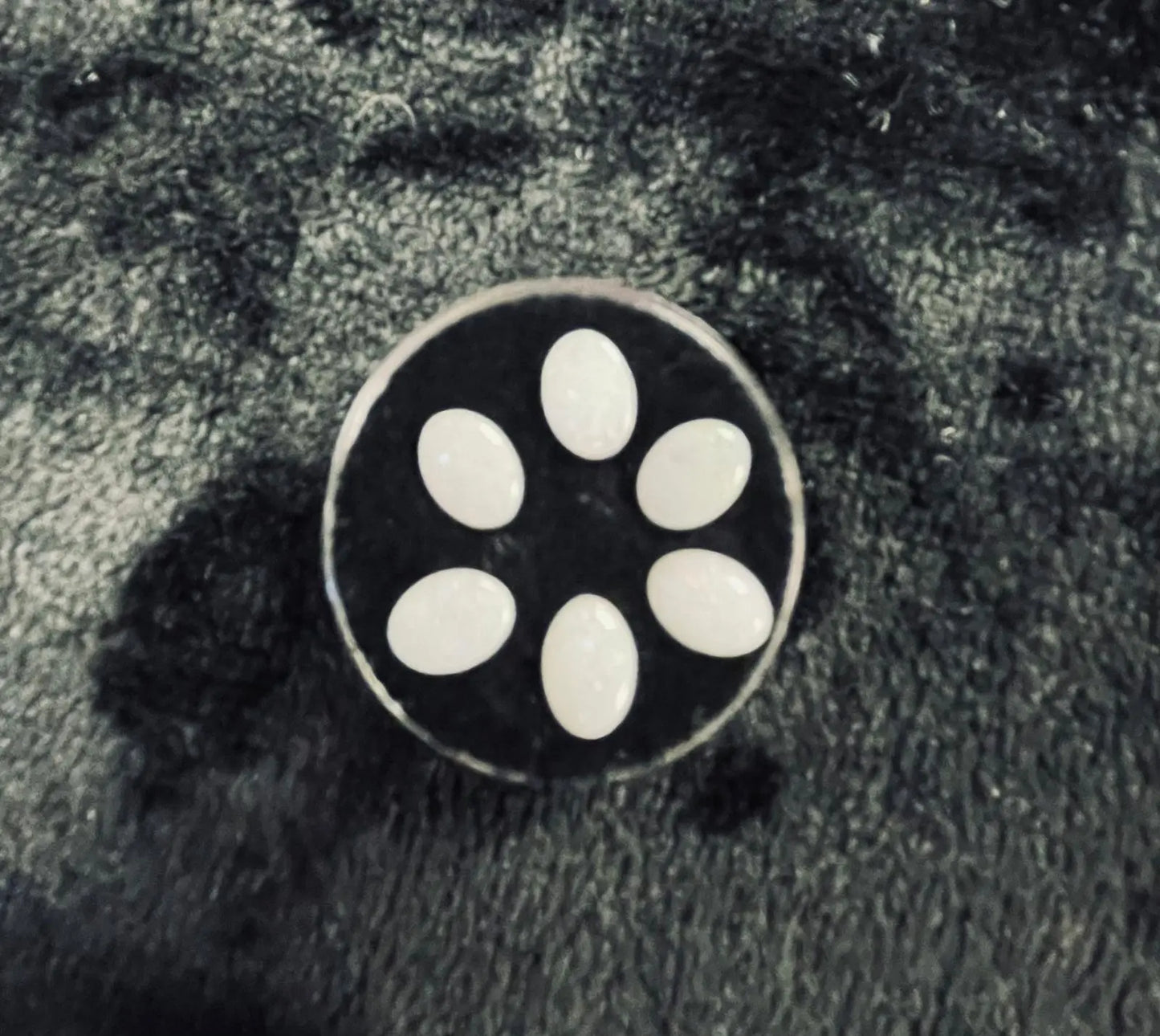 AAA+ Certified Natural Australian 6 Piece Oval Shaped White Opal Gemstone, Weight: 2.0, Size: 7x5 ABC Jewelries