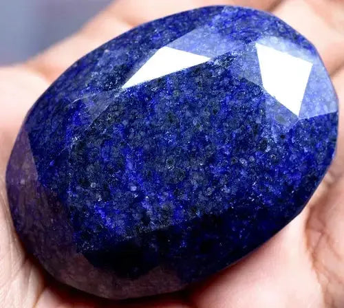 AAA+ Quality 571.70 Ct Natural Huge Blue Sapphire Certified Museum Round Loose Gemstone ABC Jewelery
