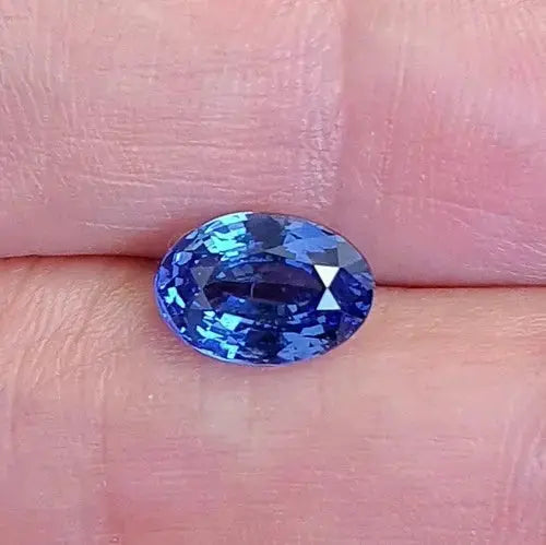AAA+ Quality GIE Certified 2 Ct Natural Flawless Blue Sapphire Oval Cut Best Loose Gemstone ABC Jewelery