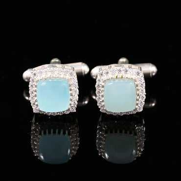 ABC Classic Men's Cufflinks – Elegant Shirt Accessories for Formal Wear, CL01 ABC Rugs Kilims