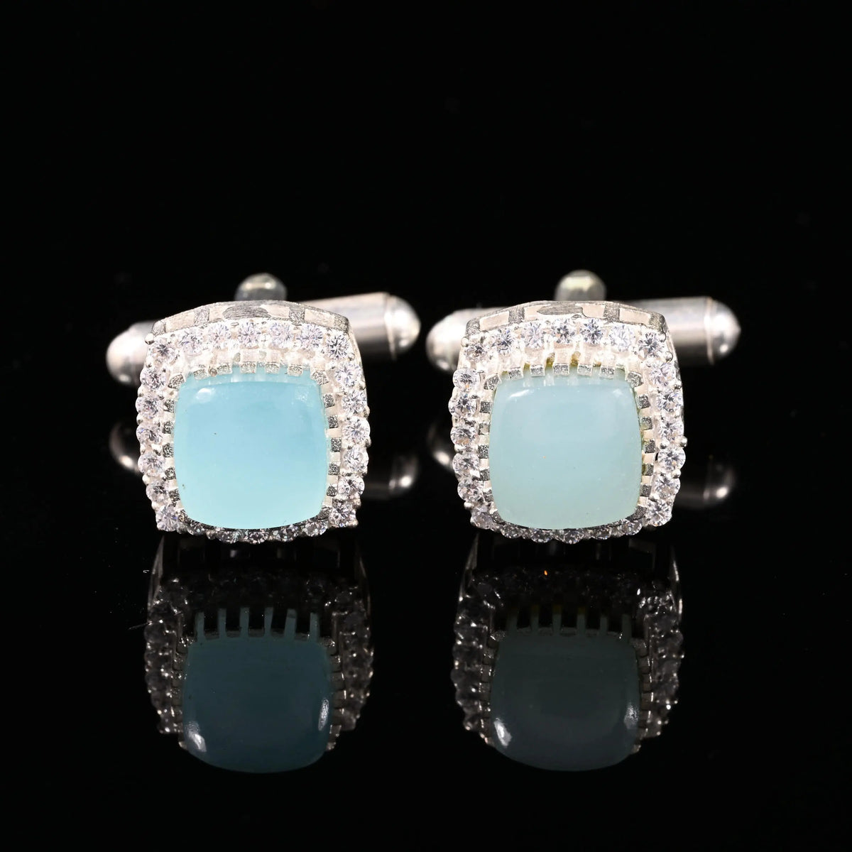 ABC Classic Men's Cufflinks – Elegant Shirt Accessories for Formal Wear, CL01 ABC Rugs Kilims