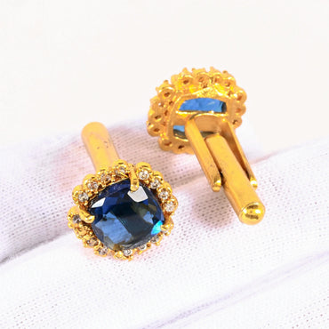 ABC Classic Men's Cufflinks – Elegant Shirt Accessories for Formal Wear, CL09 ABC Rugs Kilims