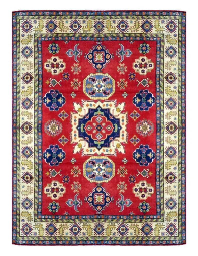One Of The Kind Afghani Hand-Knotted Rug 12' x 9'2"