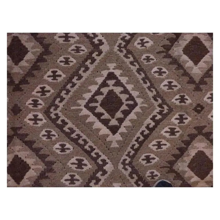 One Of The Kind Authentic Afghani Hand-Knotted Vintage Kilim 5'2" X 9'