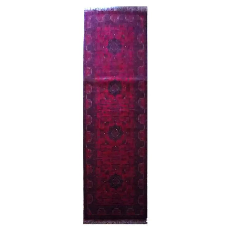 One Of The Kind Afghani Khotan Rug 2'9" x 9'6"