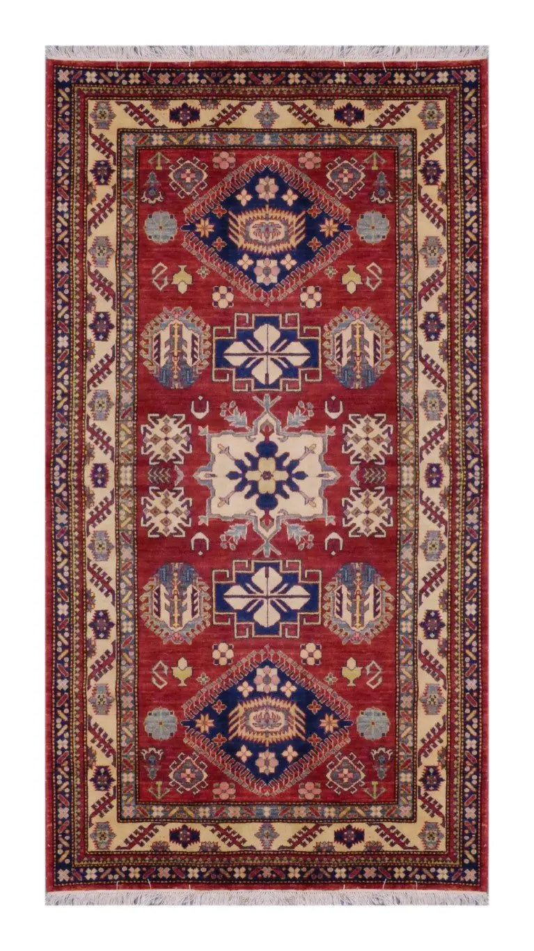 One Of The Kind Afghani Khotan Rug 7'3" x 5'3"