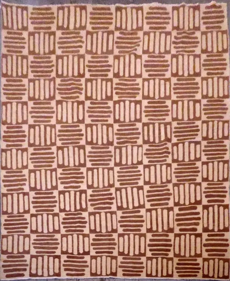One Of The Kind Afghani Khotan Rug 8'2" x 10'1"