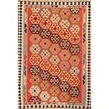 One Of The Kind Ardabil Persian Kilim 8'8" x 5'11"