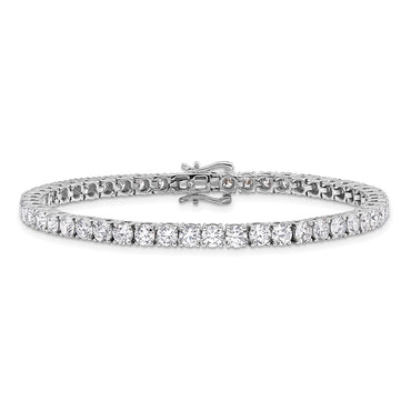 14k 7 7/8ct Lab Grown Dia VS/SI+ G+ Comp Round Tennis Bracelet