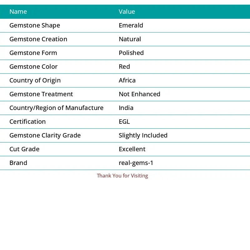 Certified Natural Big Size Red Ruby 2505 Ct. Faceted Emerald Cut Loose Gemstone ABC Jewelery