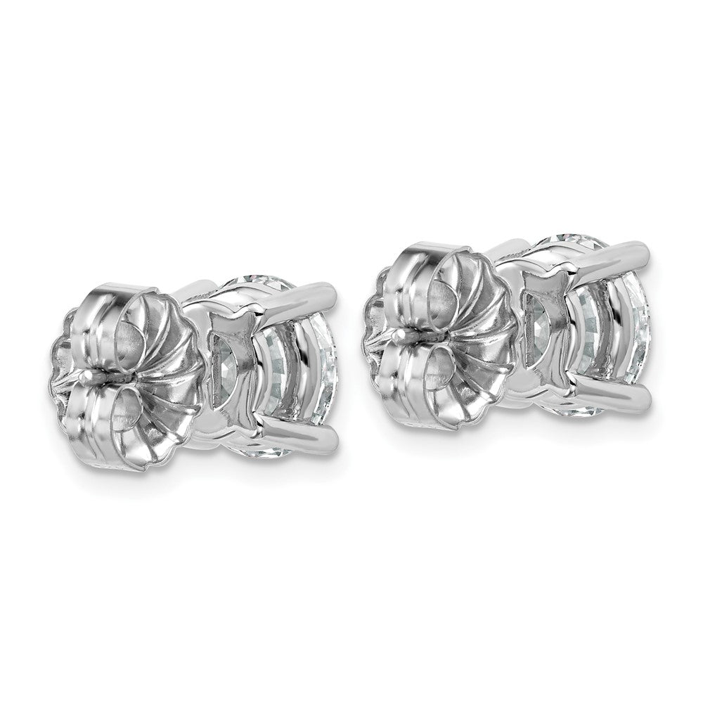 10kw 6ct Cert Lab Grown Diamond VS+ F+ Round Complete Stud Earrings