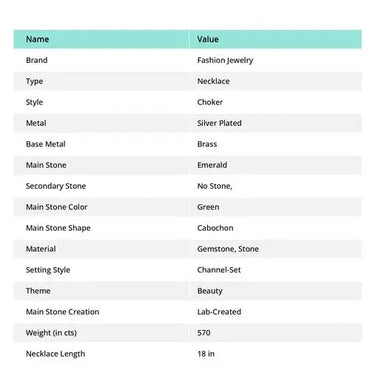 Faceted Zambian Emerald Gemstone Handmade Fashion Jewelry Necklace 18" SR 7183 ABC Jewelery