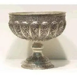 Fine Art Handmade Persian Engraved Copper Antique 16" X 7" Abczag-12