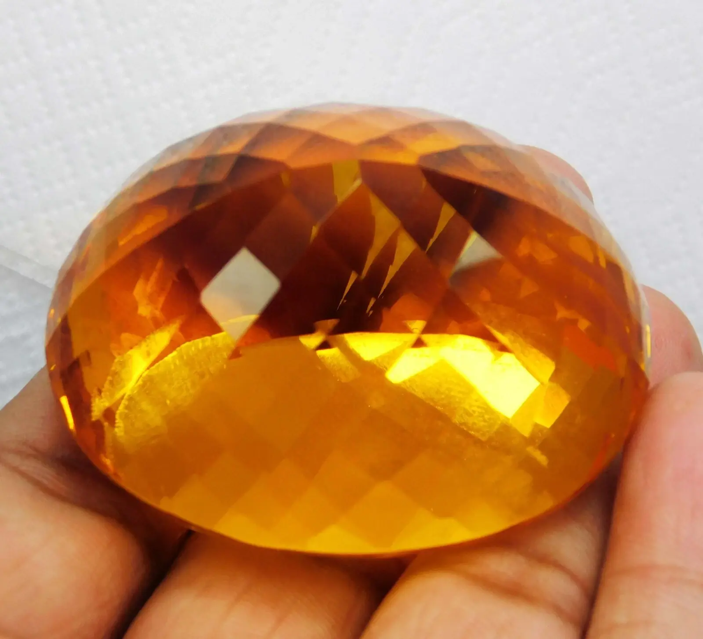 Huge 463.35 Ct Natural Yellow Topaz Oval Cut Certified Loose Gemstone Brazil ABC Jewelery