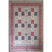 Hand Made Turkish Silk design rugs size 12' x 10' Abc-Silk-TK012