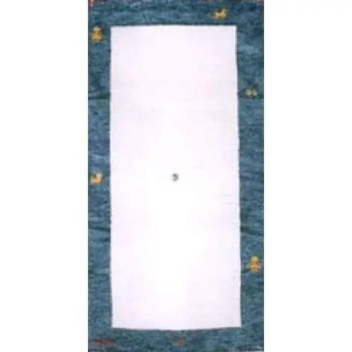 One Of The Kind Indian Hand-Knotted Gabbeh Rug 4'5" X 2'5"
