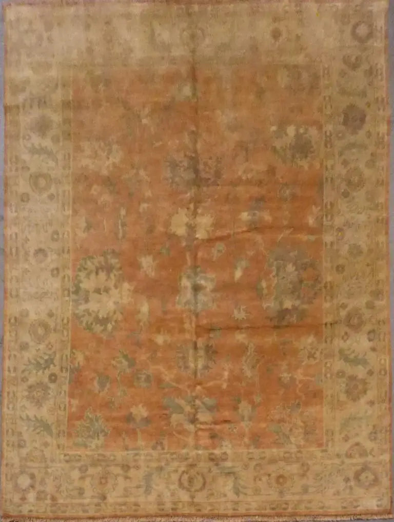 One Of The Kind Indian Hand-Knotted Rug 10'0'' X 7'11"