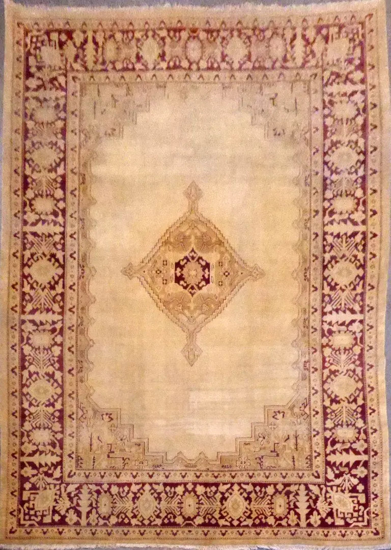 One Of The Kind Indian Hand-Knotted Rug 11'4'' X 8'10"