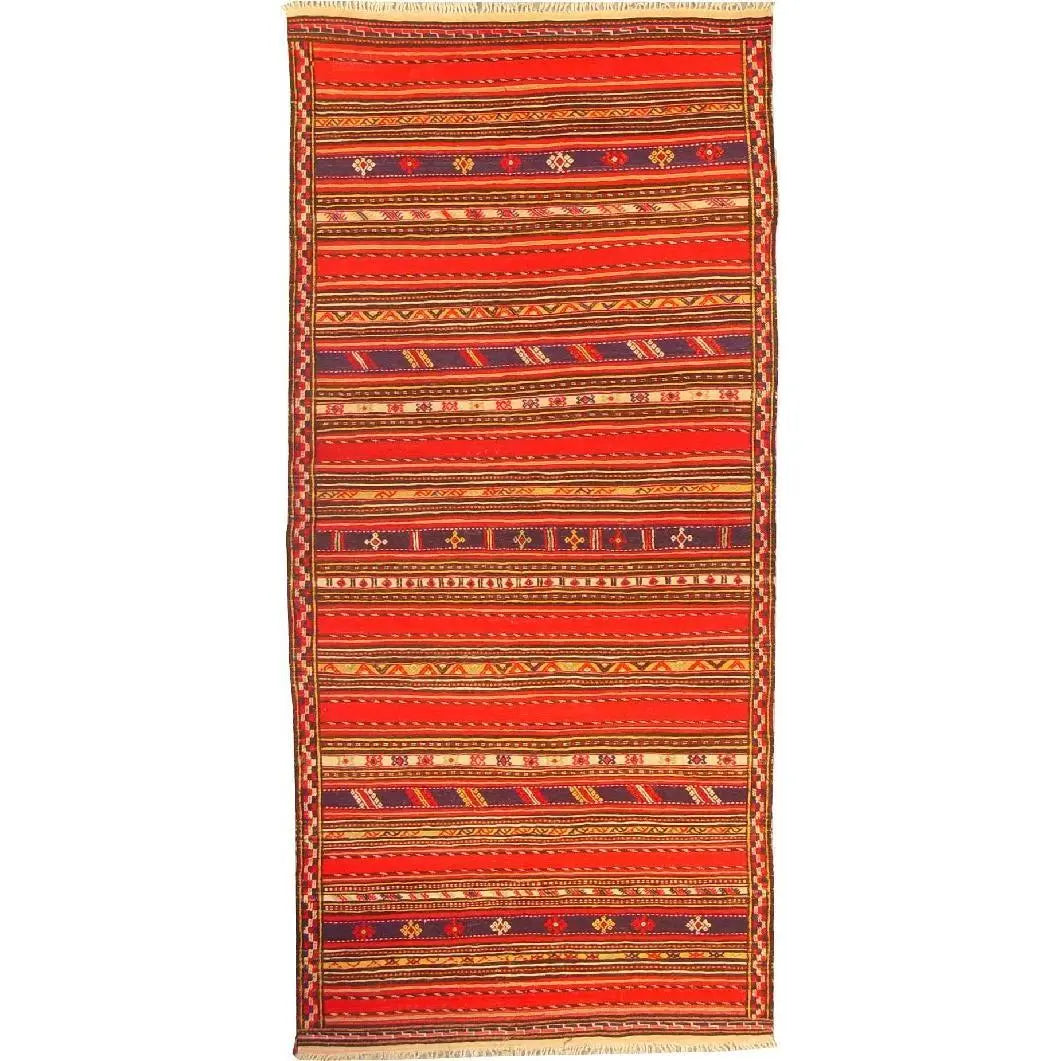 One Of The Kind Mashad Persian Kilim 10'9" X 5'1"