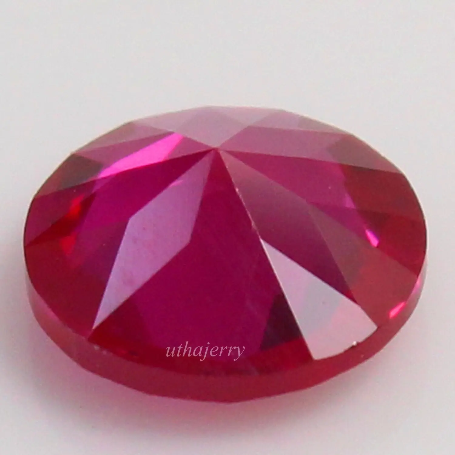 Natural Mogok Pigeon Blood Red Ruby Unheated 5.50 MM Round Gems UT02 ABC Jewelery