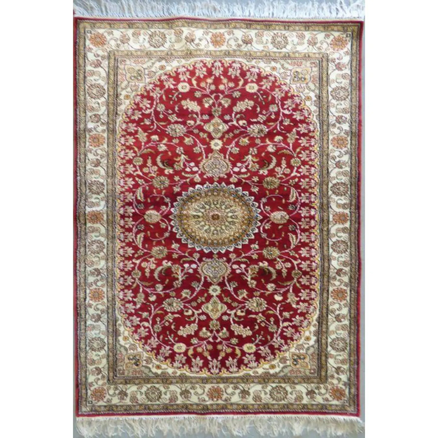 One Of The Kind Hand Made Turkish Silk design rugs size 5' x 3' Abc-Silk-TK005 ABC Rugs Kilims