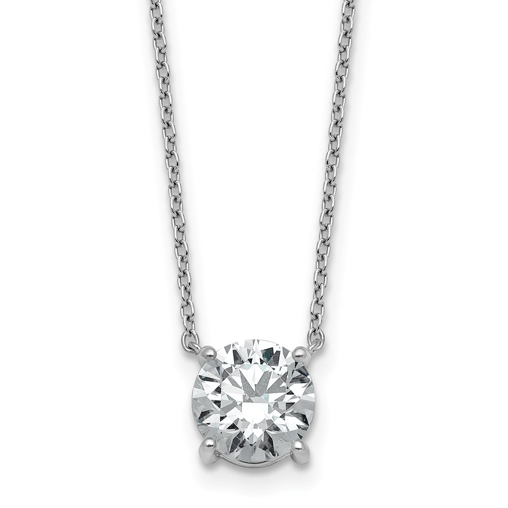 14kw 1 1/2ct Round 4 Prong Pendant Mounting