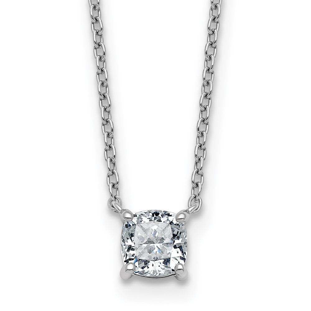 14kw 3/4ct Cushion 4 Prong Pendant Mounting