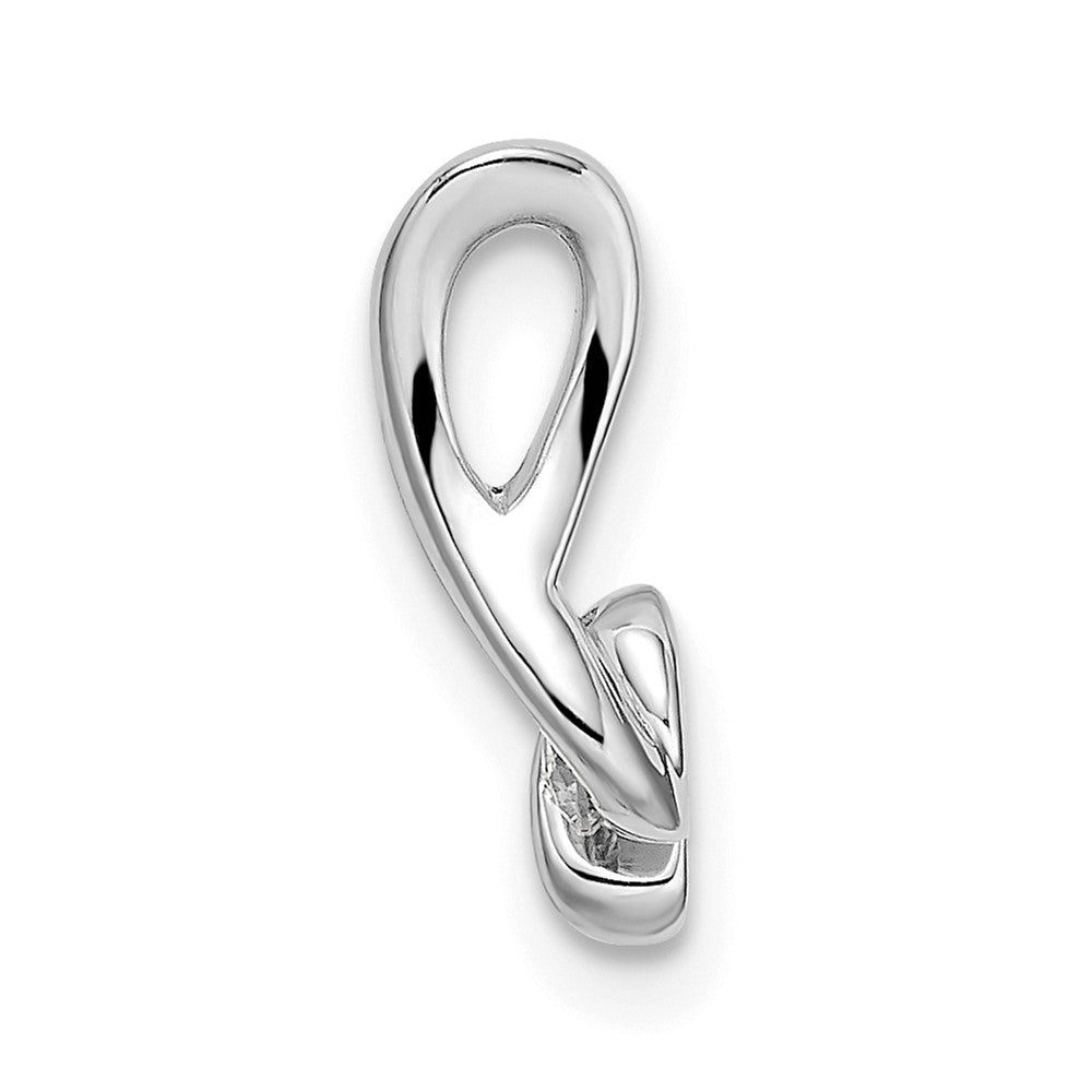 14kw 1/10ct Lab Grown Diamond VS/SI+ G+ Comp Fashion Pendant