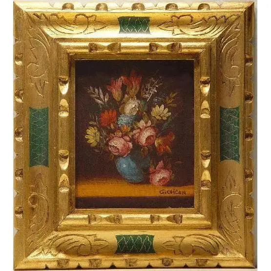 One Of The Kind Painting Canvas Wall Art Spanish Oil Painting Ready To Hang For Home Wall Art Decoration 18" X 16" Abcp-31