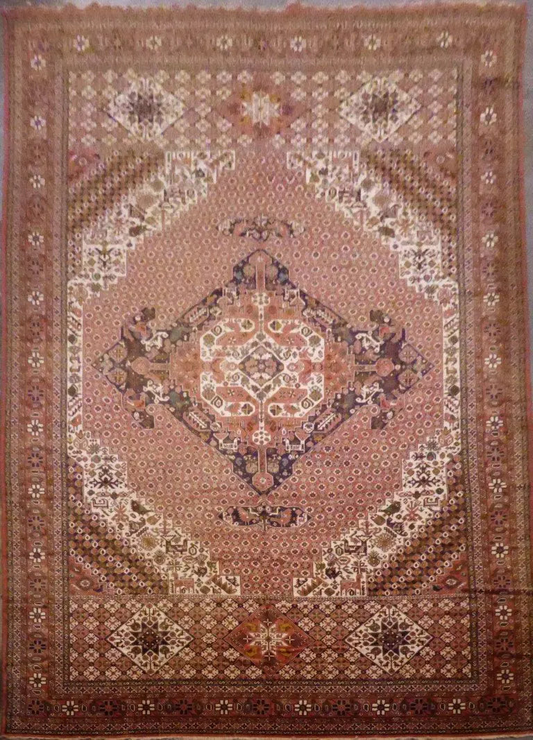 One Of The Kind Pakistani Hand-Knotted Rug 13'0" x 20'0"