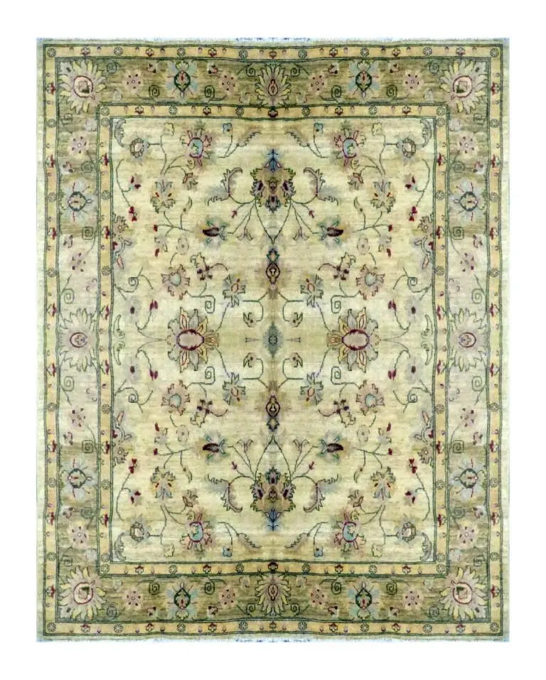 One Of The Kind Pakistani Hand-Knotted Rug 6'6" x 6'6"