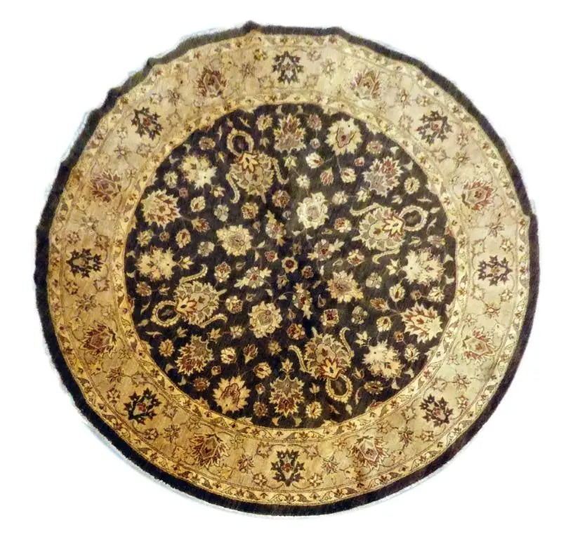 One Of The Kind Pakistani Hand-Knotted Rug 8' x 8'