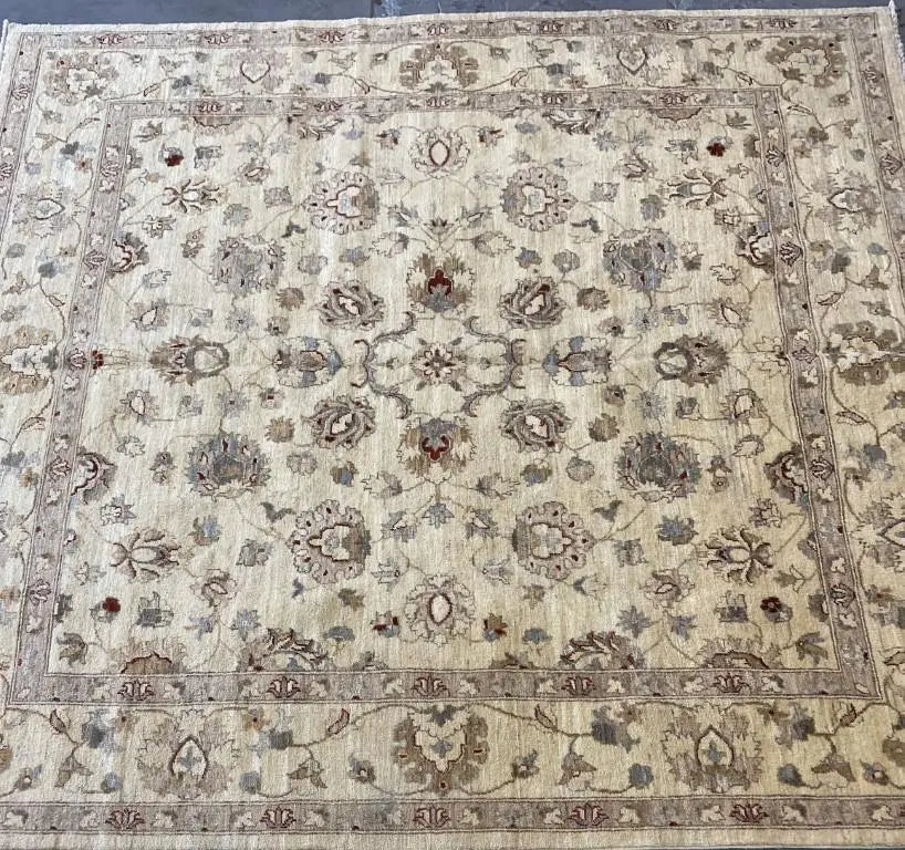 One Of The Kind Pakistani Hand-Knotted Rug 8'0" x 8'0"