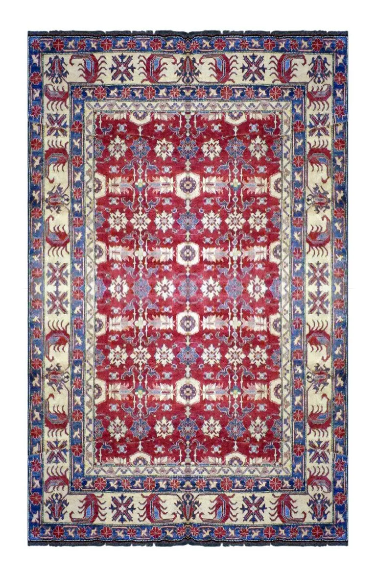 One Of The Kind Pakistani Hand-Knotted Rug 8'10" x 11'7"