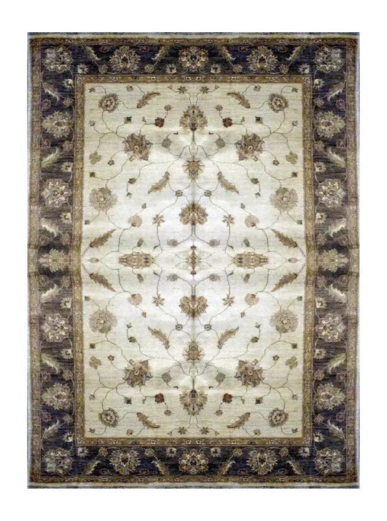 One Of The Kind Pakistani Hand-Knotted Rug 8'10" x 6'02"