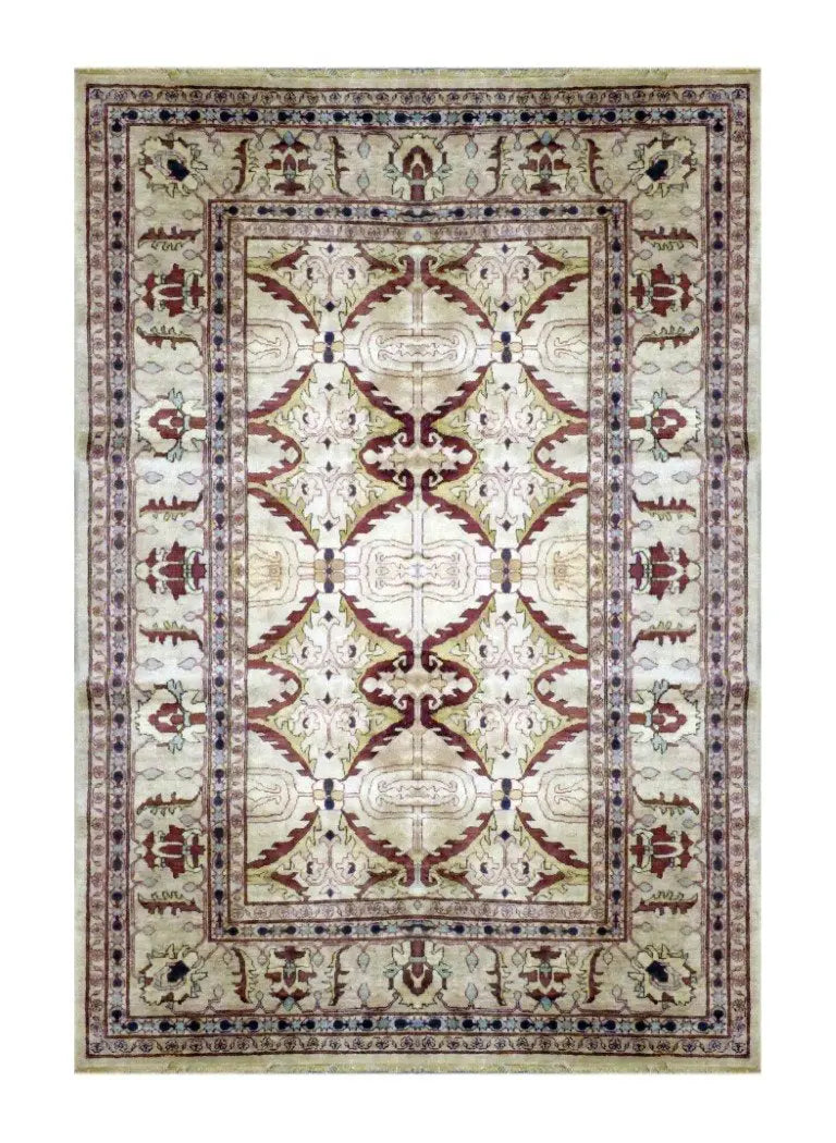 One Of The Kind Pakistani Hand-Knotted Rug 8'9" x 6'8"