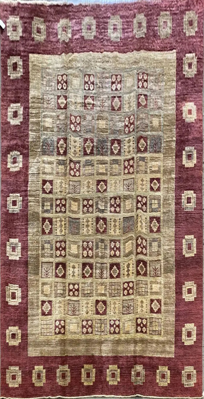 One Of The Kind Pakistani Hand-Knotted Rug 9'0" x 12'3"