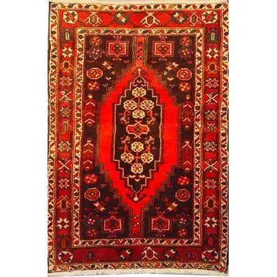 One Of The Kind Persian Bakhtiar Rug 5'2" x 3'5"