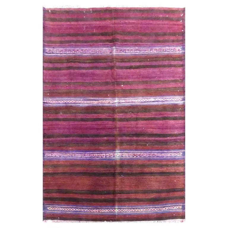 Persian Hand-Knotted Rug Made With Natural Wool And Cotton 163 X 110 Pan1441