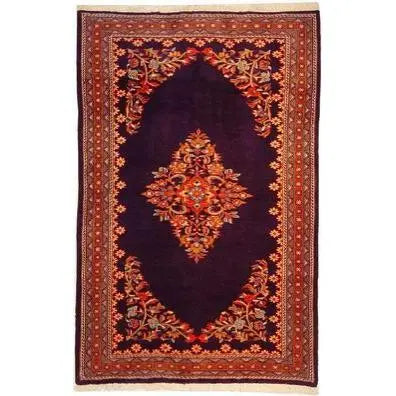 One Of The Kind Persian Kerman Rug 6'5" x 4'2"