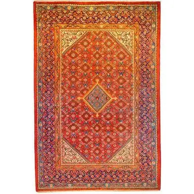 One Of The Kind Persian Mahal Rug 10'4" x 6'9"