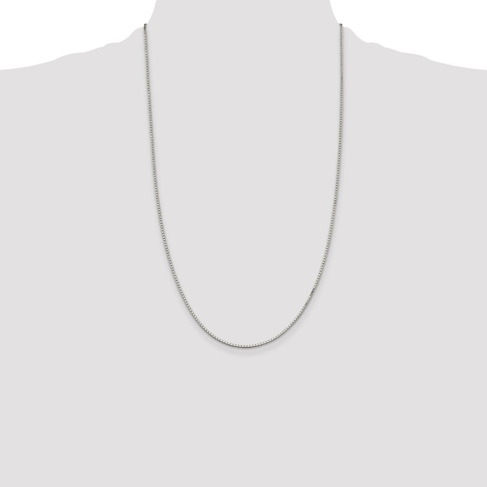 Sterling Silver 1.5mm Box Chain